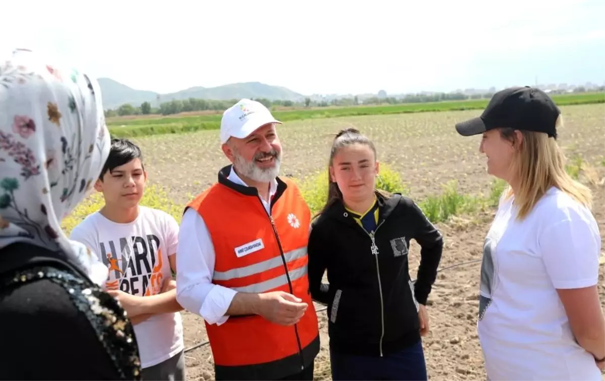 Kocasinan Belediyesi, Şehir Merkezinde Tarımsal Üretimle Türkiye\'ye Örnek Oluyor