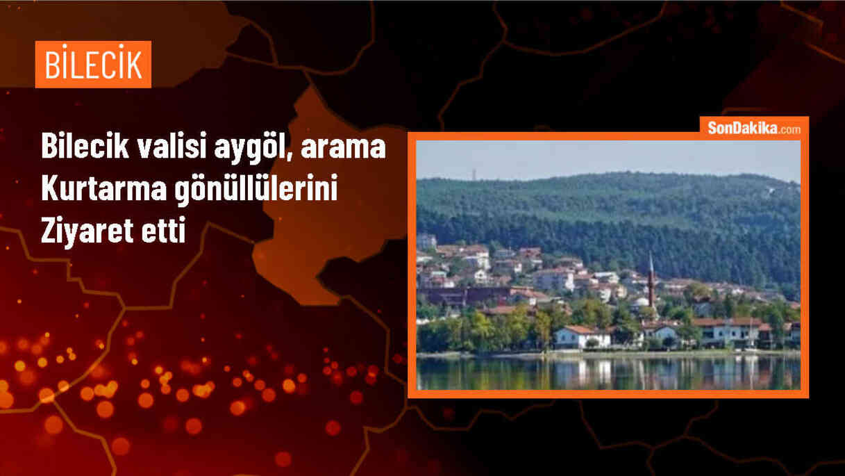 Bilecik Valisi Şefik Aygöl, arama kurtarma kampını ziyaret etti