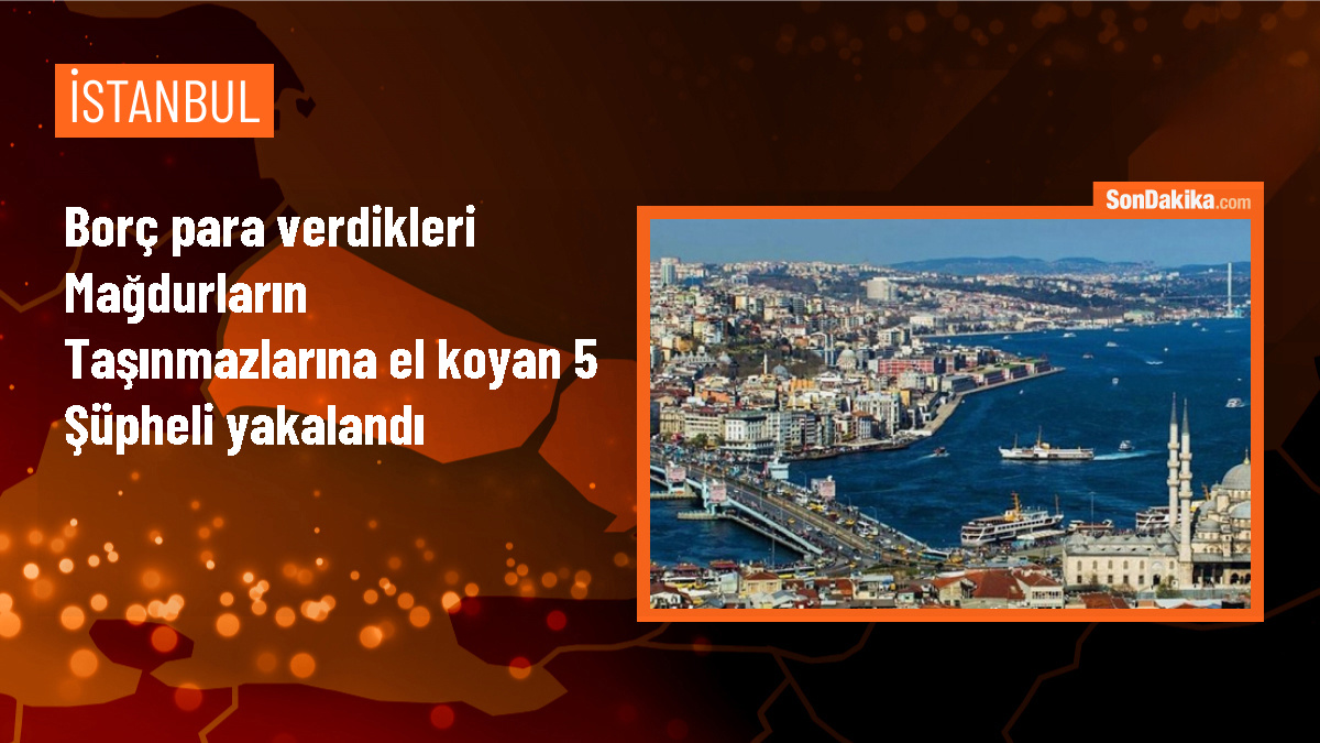 İstanbul ve Tekirdağ\'da düzenlenen operasyonda 5 şüpheli gözaltına alındı