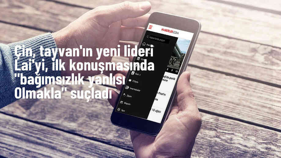 Çin, Tayvan\'ın yeni liderini bağımsızlık yanlısı olarak eleştirdi