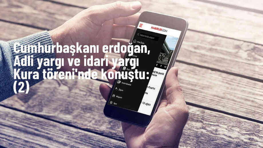Cumhurbaşkanı Erdoğan, Adli Yargı ve İdari Yargı Kura Töreni\'nde konuştu: (2)