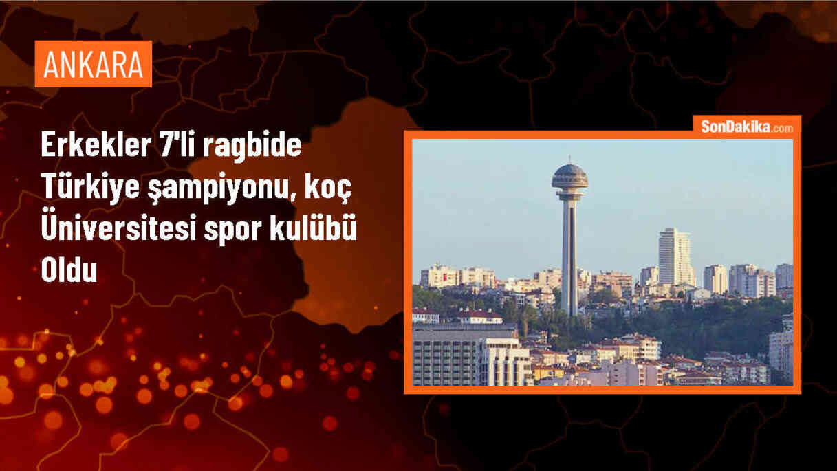 Koç Üniversitesi Spor Kulübü Türkiye Erkekler 7\'li Ragbi Şampiyonası\'nı kazandı