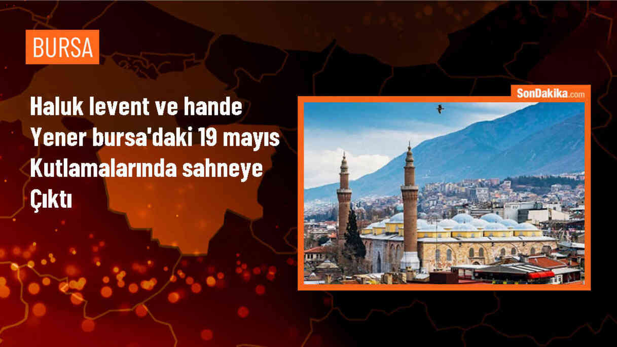 Haluk Levent ve Hande Yener, Bursa\'da konser verdi