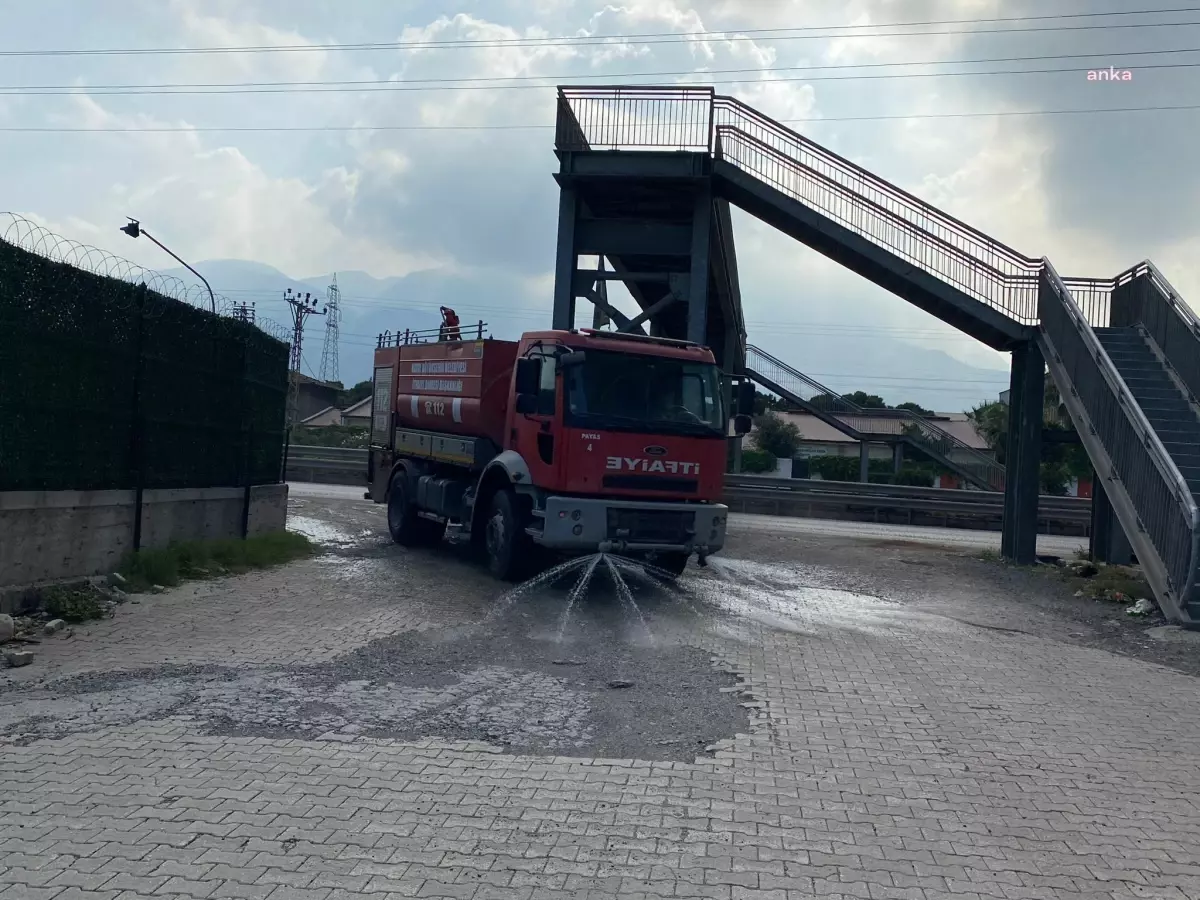 Hatay Büyükşehir İtfaiyesi Son Bir Ayda 2 Bin 830 Olaya Müdahale Etti