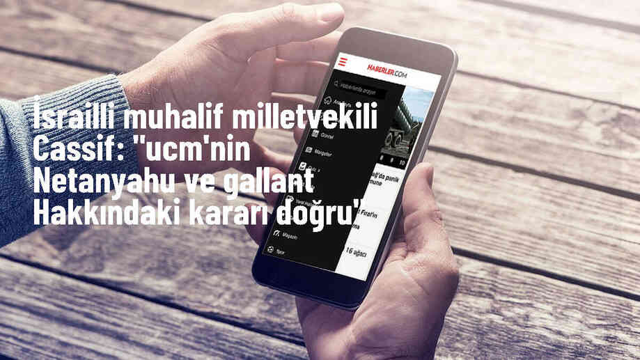 İsrail Parlamentosu Milletvekili, İsrail Başbakanı ve Savunma Bakanı Hakkındaki Yakalama Kararını Destekliyor