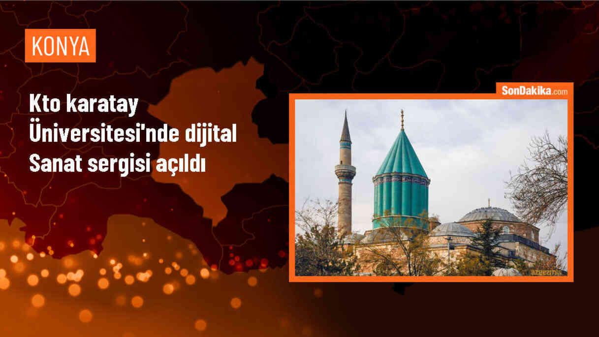 KTO Karatay Üniversitesi\'nde Dijital Sanat Sergisi Düzenlendi
