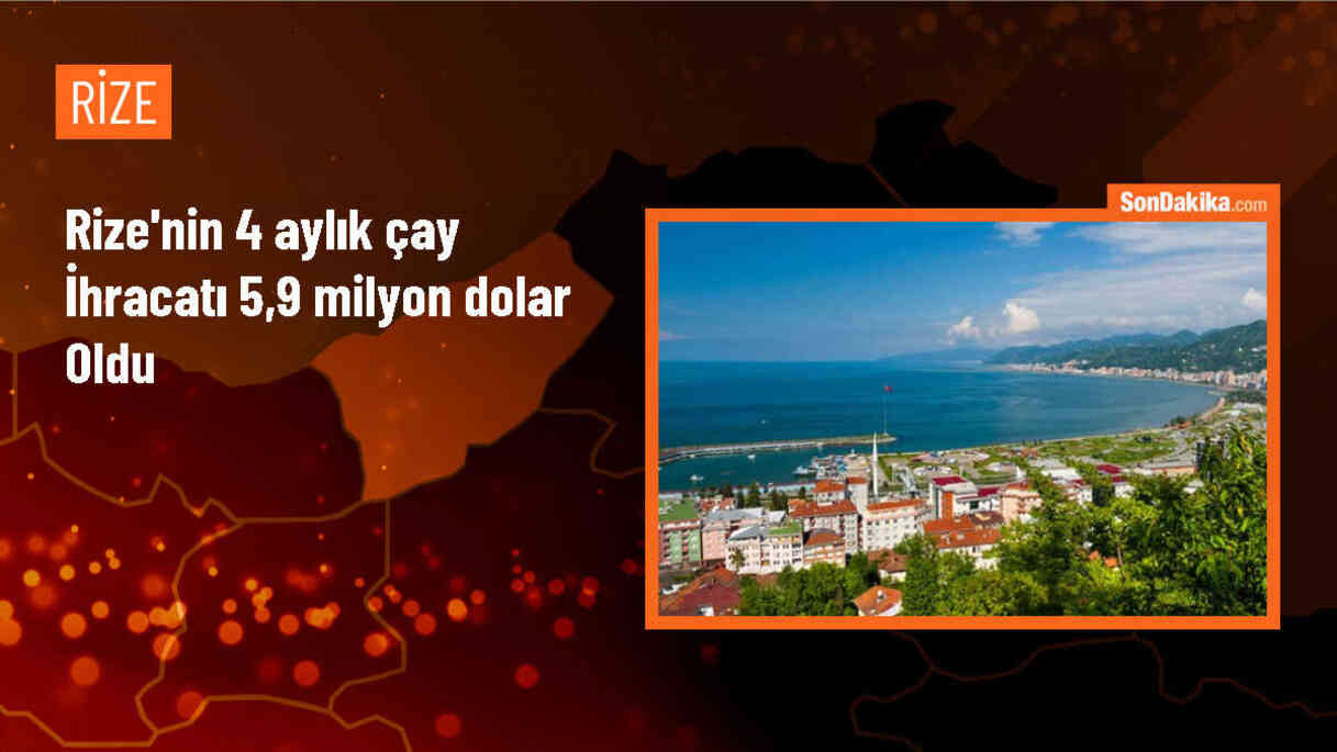 Rize\'den yapılan çay ihracatı yüzde 13 arttı