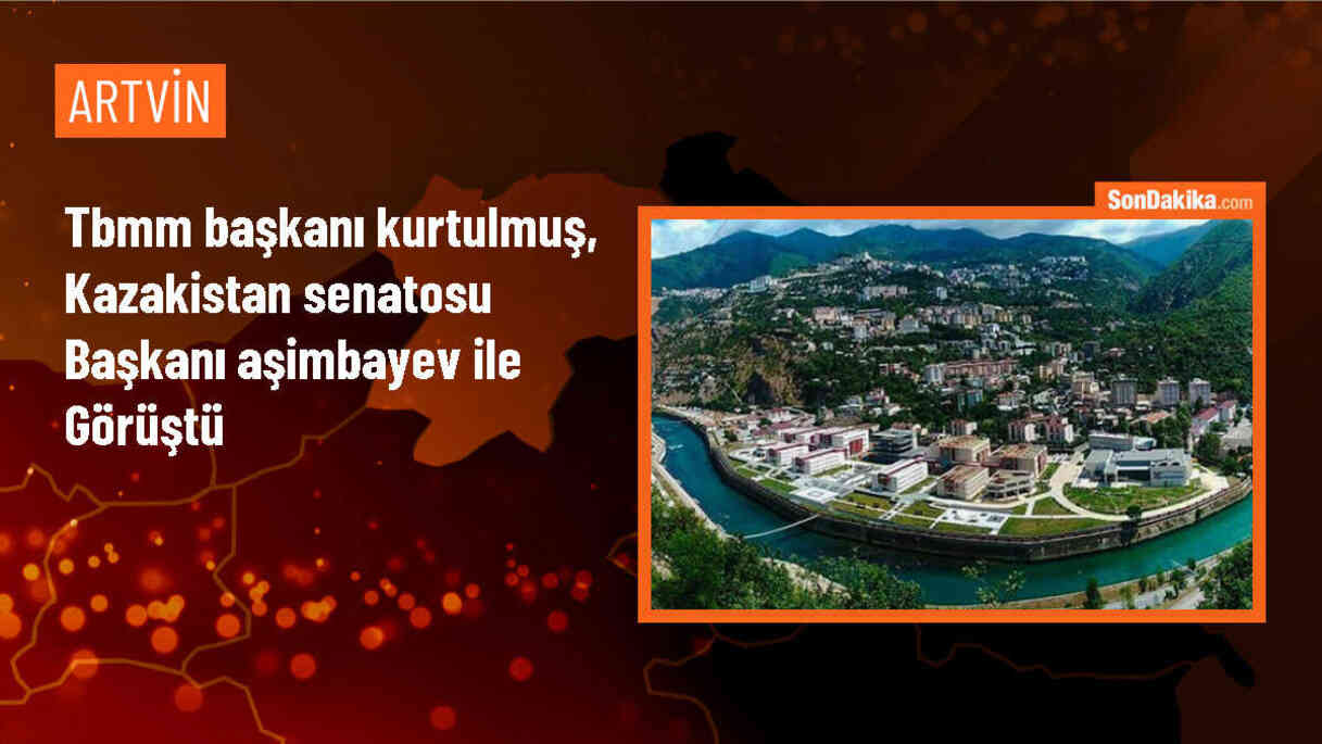 TBMM Başkanı Numan Kurtulmuş Kazakistan Senatosu Başkanı ile Görüştü