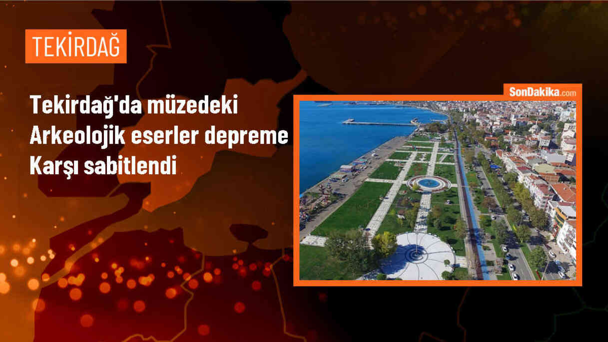 Tekirdağ Arkeoloji ve Etnografya Müzesi\'nde arkeolojik eserler sabitlendi