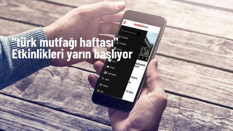Türk Mutfağı Haftası Etkinlikleri Yarın Başlıyor