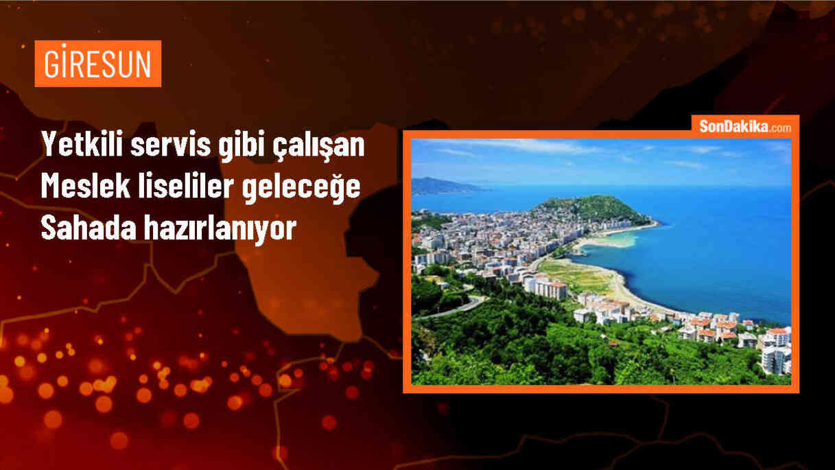 Giresun\'da Meslek Lisesi Öğrencileri Uygulamalı Eğitimle Geleceğe Hazırlanıyor