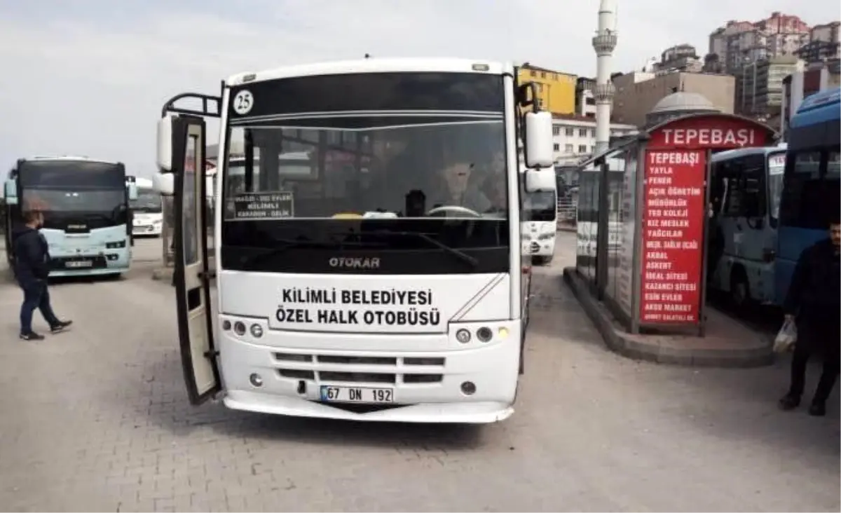 Zonguldak-Kilimli Halk Otobüsleri Ücretlerine Zam Geldi