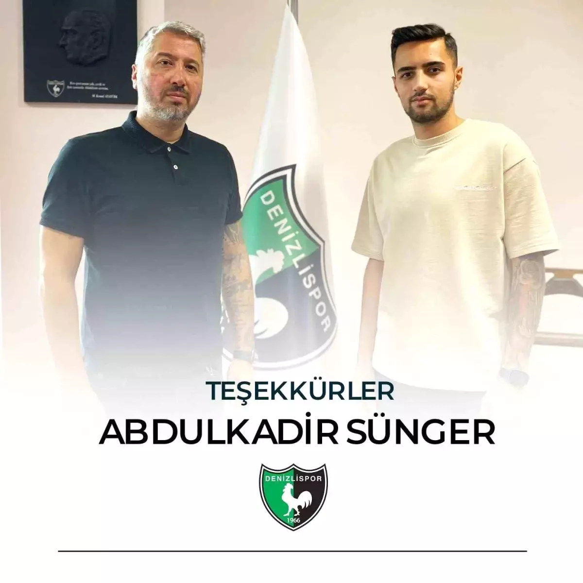 Denizlispor, Abdulkadir Sünger ile yollarını ayırdı