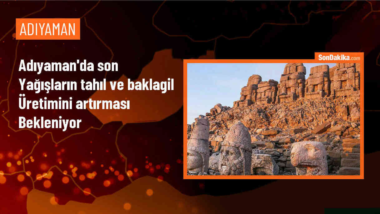 Adıyaman\'da İlkbahar Yağışları Üretimi Artırıyor