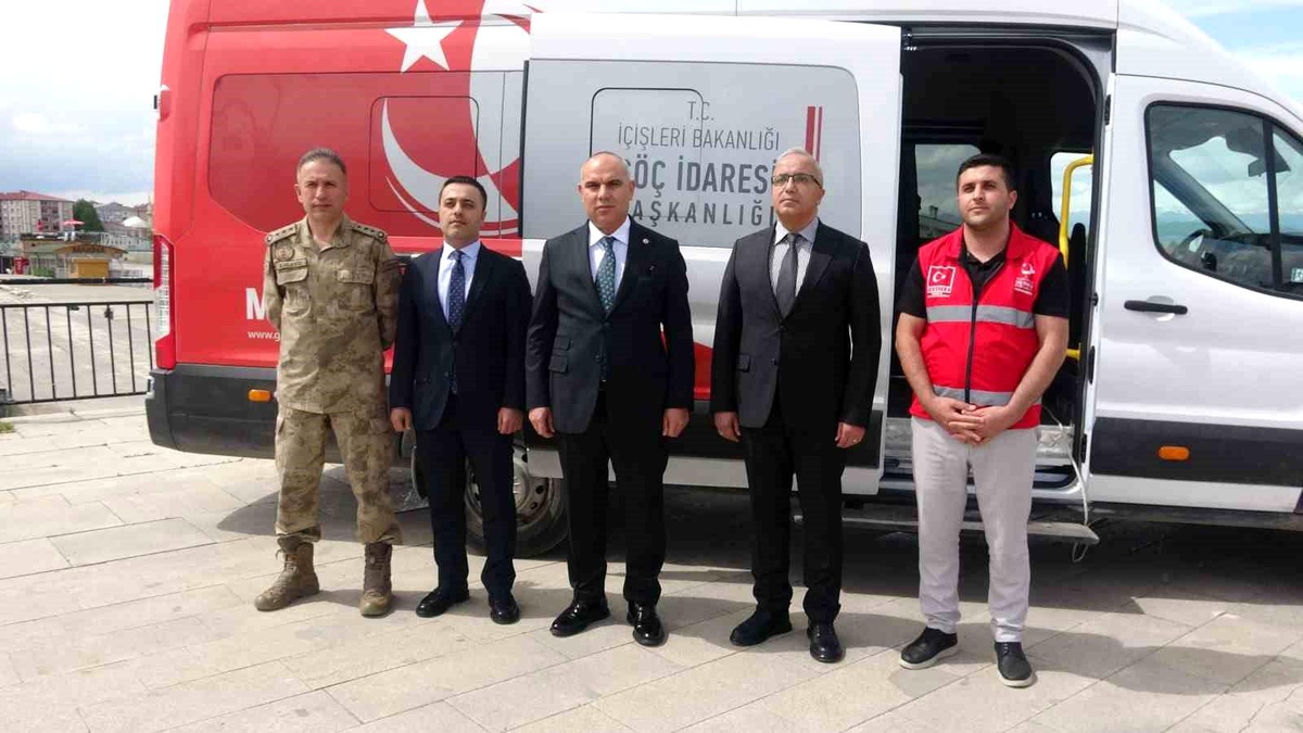 Ağrı\'da Mobil Göç Noktası uygulaması faaliyete geçti