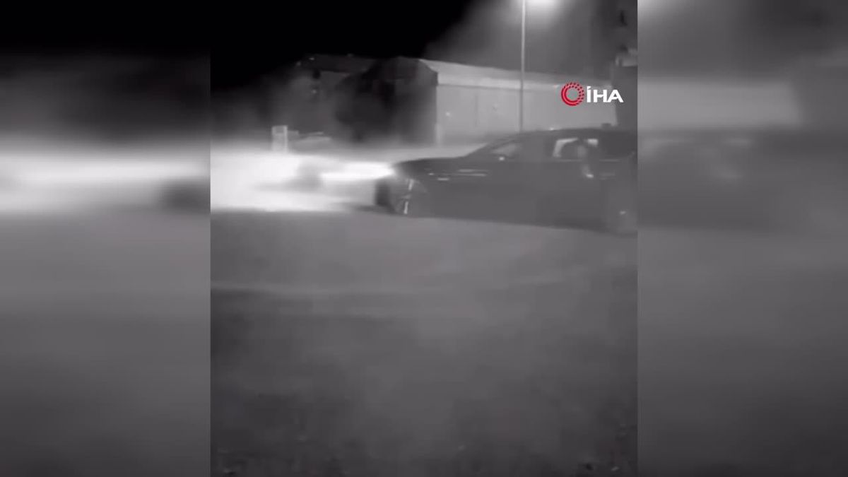 Alanya\'da drift atan sürücüye 45 bin lira ceza