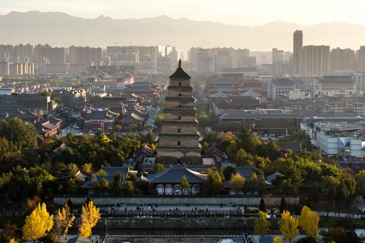 Çin\'in tarihi başkenti Xi\'an, turistlerin ilgisini çekiyor
