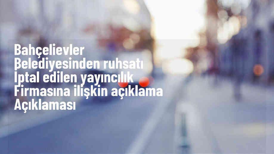 Bahçelievler Belediyesi, Kitap Yurdu Yayıncılık ve İletişim A.Ş\'nin yerleşkesini mühürledi