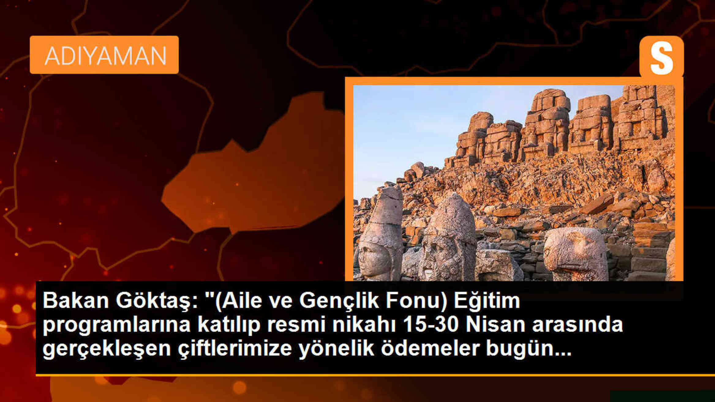 Aile ve Sosyal Hizmetler Bakanı: Evlilik ve danışmanlık hizmetleri için ödemeler başladı