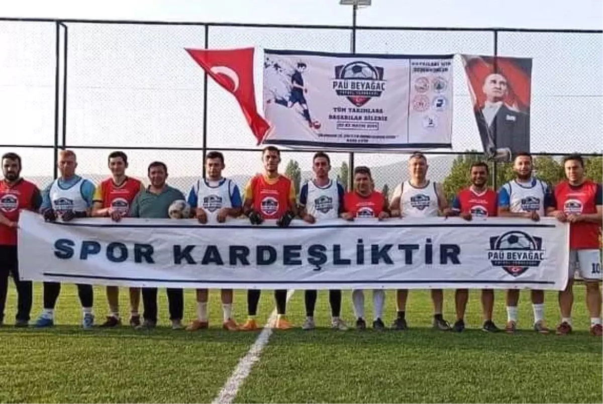 Denizli Beyağaç\'ta Futbol Turnuvası Heyecanı