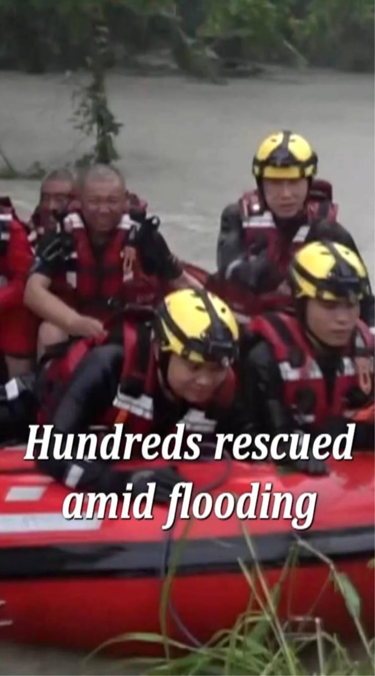 Çin\'deki sel felaketinde yüzlerce kişi tahliye edildi