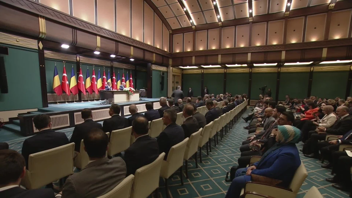 Cumhurbaşkanı Erdoğan, Romanya Başbakanı ile ortak basın toplantısı düzenledi