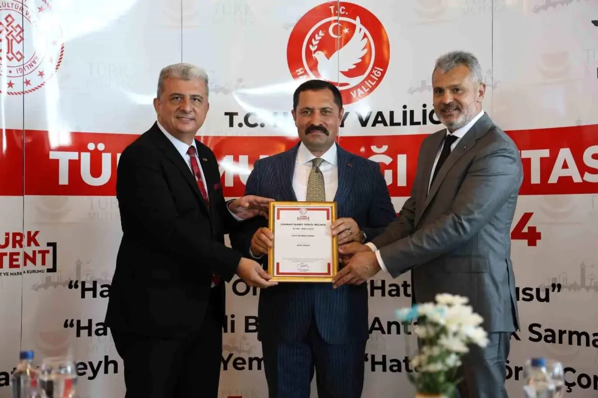 Hatay\'da Yöresel Lezzetlere Coğrafi İşaret Verildi