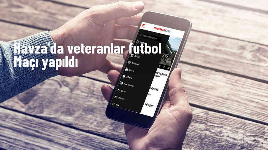 Havza\'da Atatürk\'ü Anma ve Termal Turizm Festivali kapsamında veteranlar futbol maçı düzenlendi