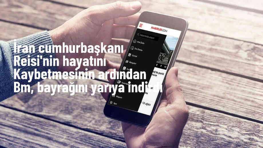 BM, İran Cumhurbaşkanı Reisi ve beraberindekilerini anmak için bayrağı yarıya indirdi