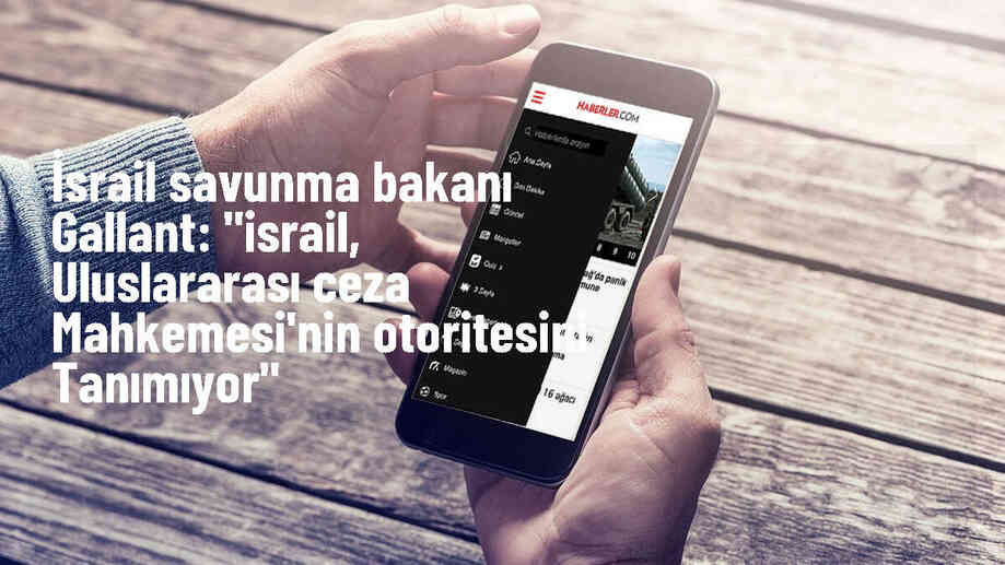 İsrail Savunma Bakanı UCM\'nin otoritesini tanımıyor