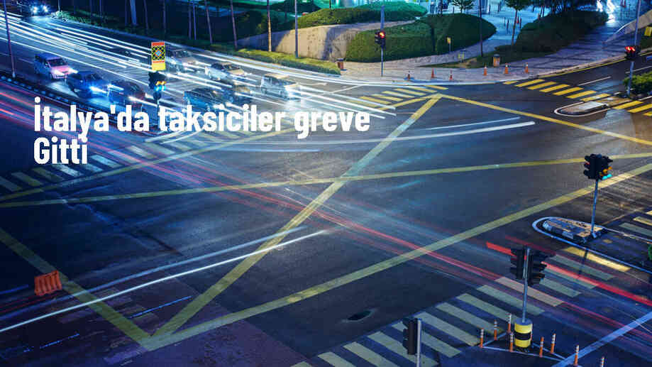 İtalya\'da Taksiciler Genel Grevde