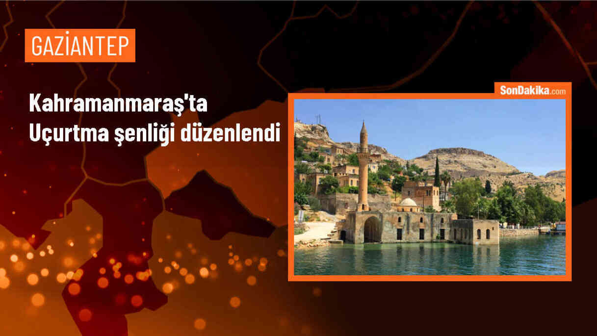 Kahramanmaraş\'ta depremzedeler için düzenlenen uçurtma şenliği