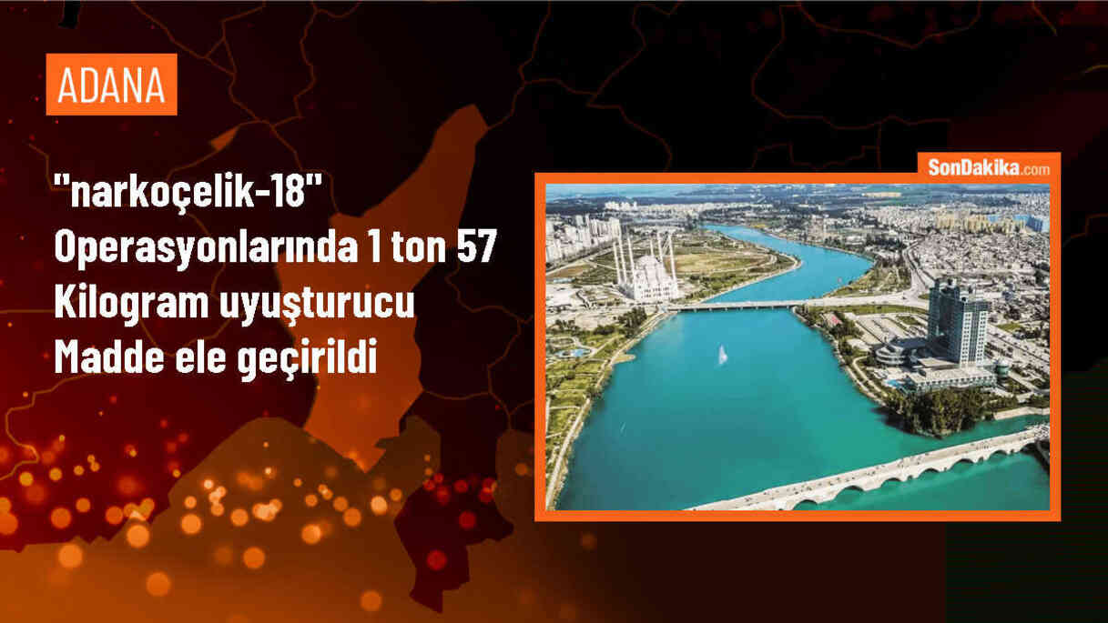 Narkoçelik-18 Operasyonunda 1 Ton Uyuşturucu Ele Geçirildi