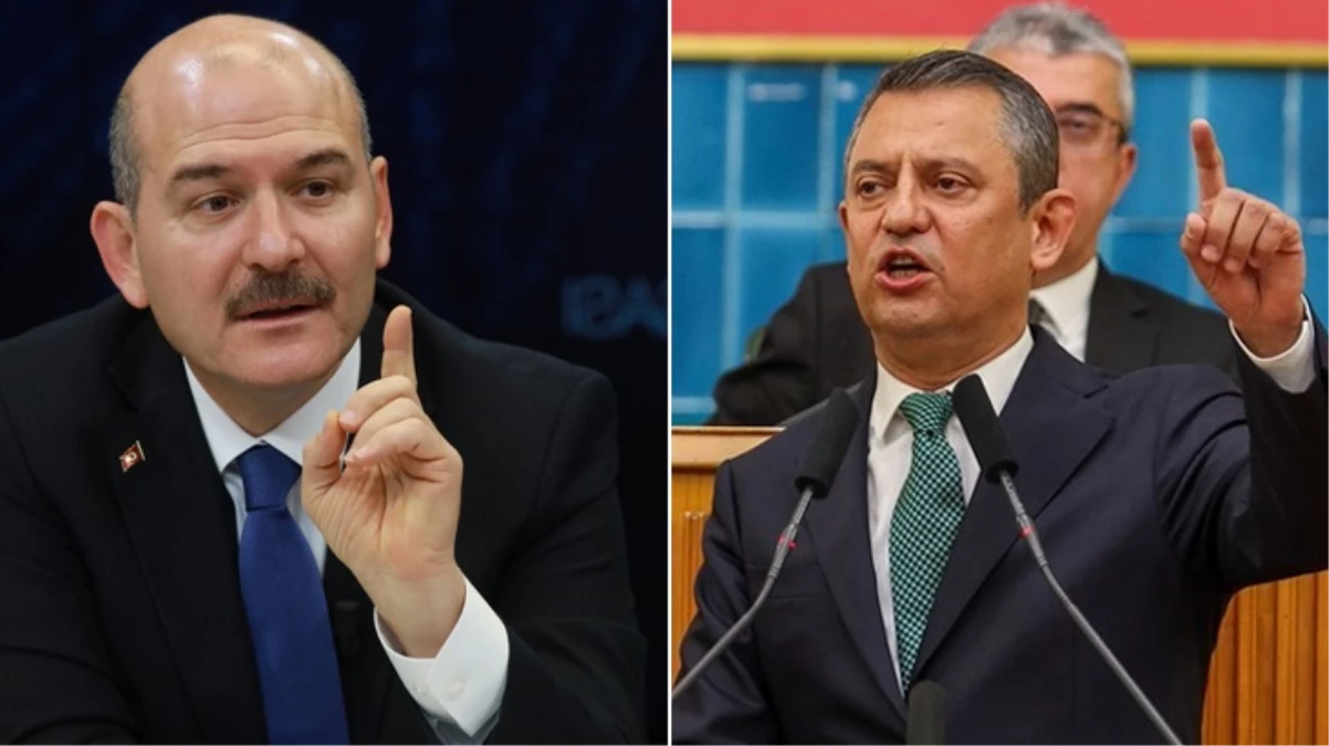 Özel\'in, "Kriminal bakan" sözlerine Soylu\'dan yanıt gecikmedi