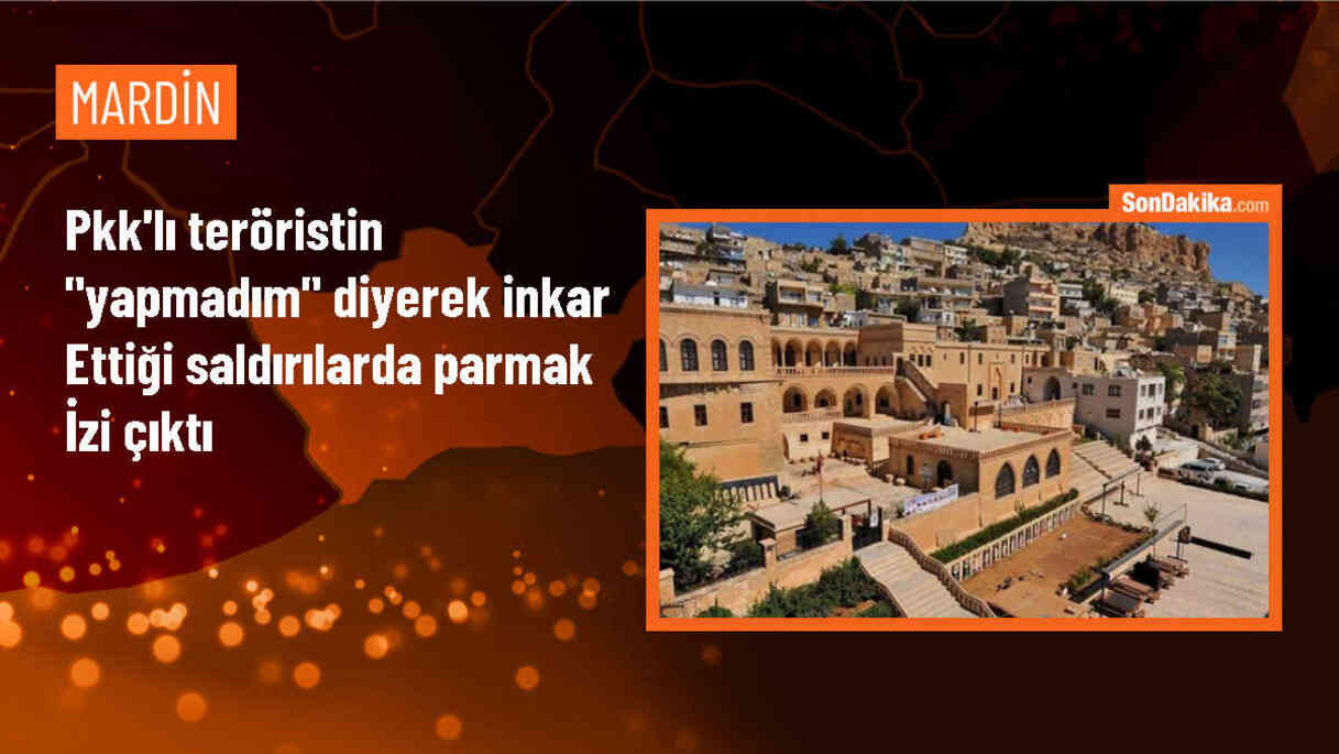 PKK\'lı teröristin "yapmadım" diyerek inkar ettiği saldırılarda parmak izi çıktı