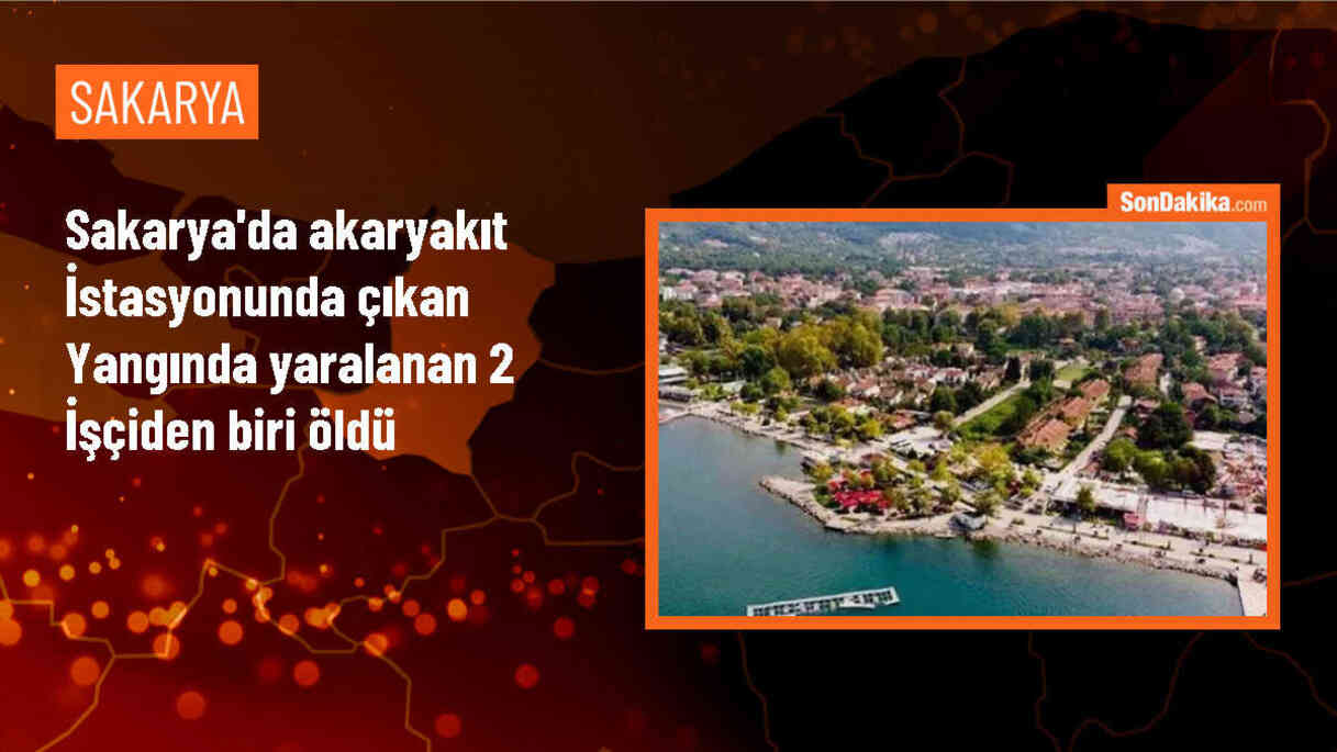 Sakarya\'da akaryakıt istasyonunda çıkan yangında bir işçi hayatını kaybetti