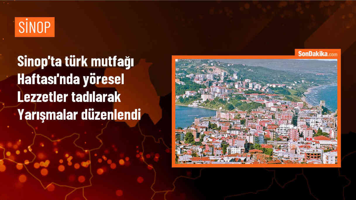 Sinop\'ta Türk Mutfağı Haftası Kutlamaları
