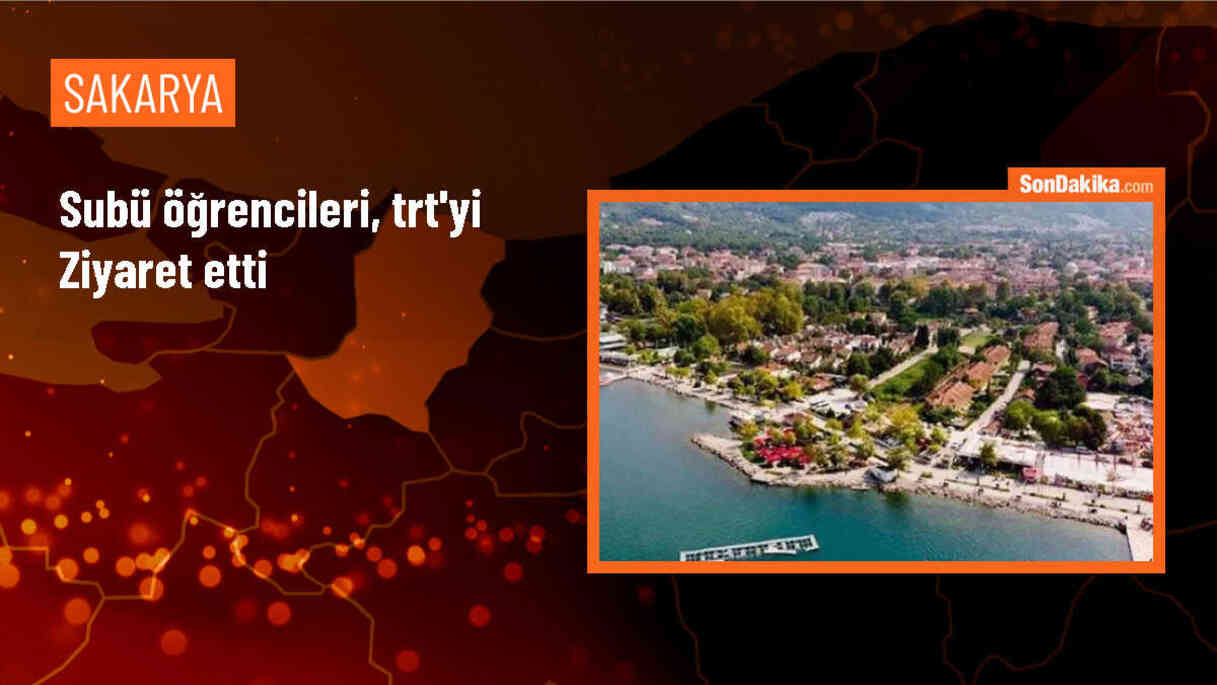 SUBÜ Gazetecilik ve Habercilik öğrencileri TRT\'yi gezdi