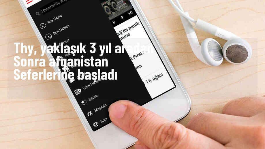 THY, 3 yıl aradan sonra Afganistan\'a ilk seferini gerçekleştirdi