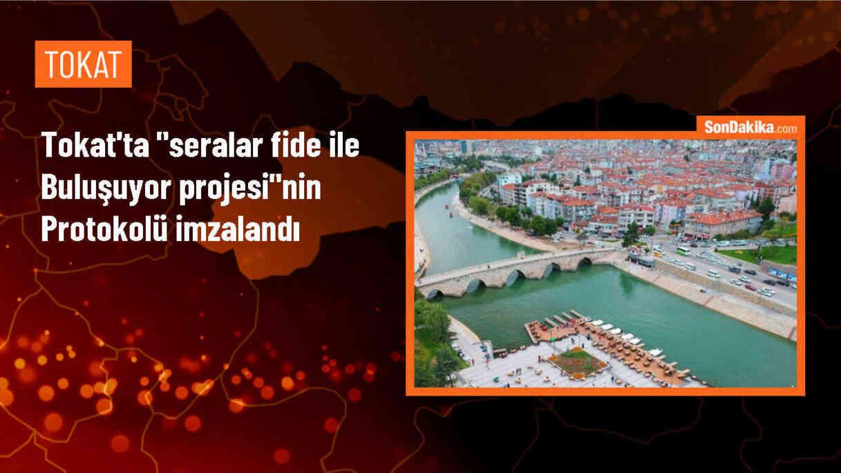 Tokat Pazar Belediyesi ve DOKAP Arasında Seralar Fide ile Buluşuyor Projesi İmzalandı