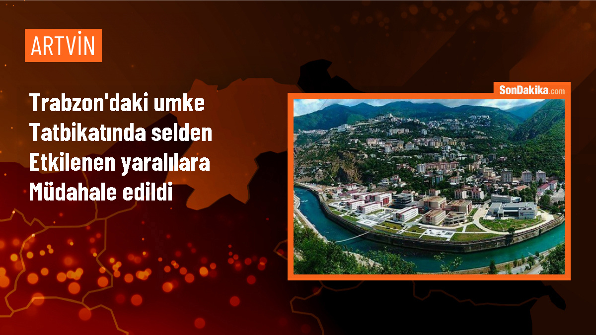 Trabzon\'da UMKE 15. Bölge Tatbikatı düzenlendi