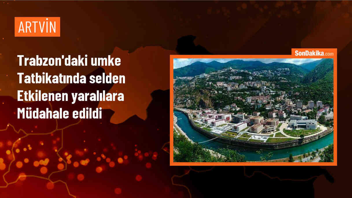 Trabzon\'da UMKE 15. Bölge Tatbikatı düzenlendi