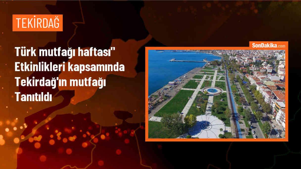 Tekirdağ\'da Türk Mutfağı Haftası etkinliği düzenlendi