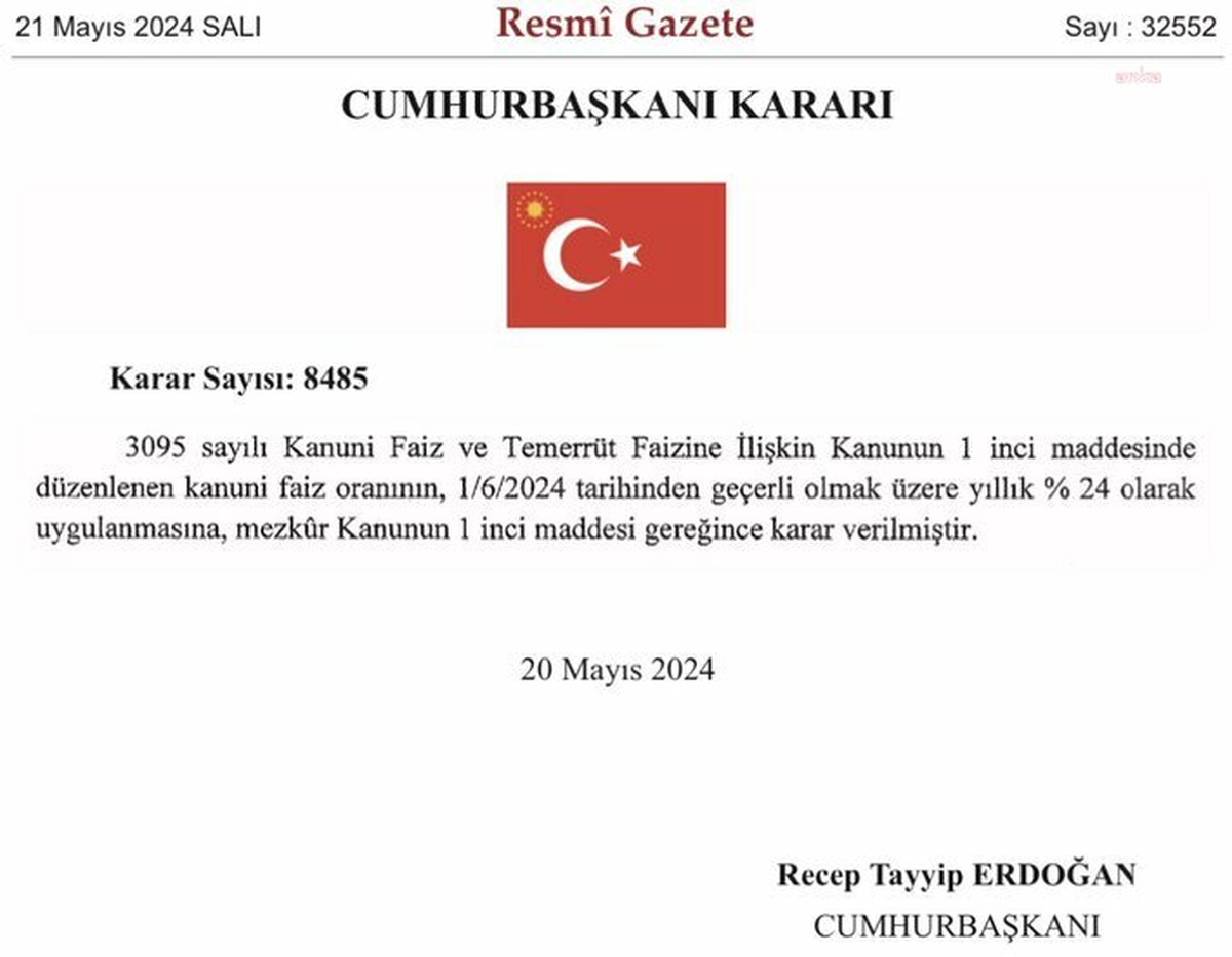 Yasal Faiz Oranı Yükseldi: Avukatlar Endişeli