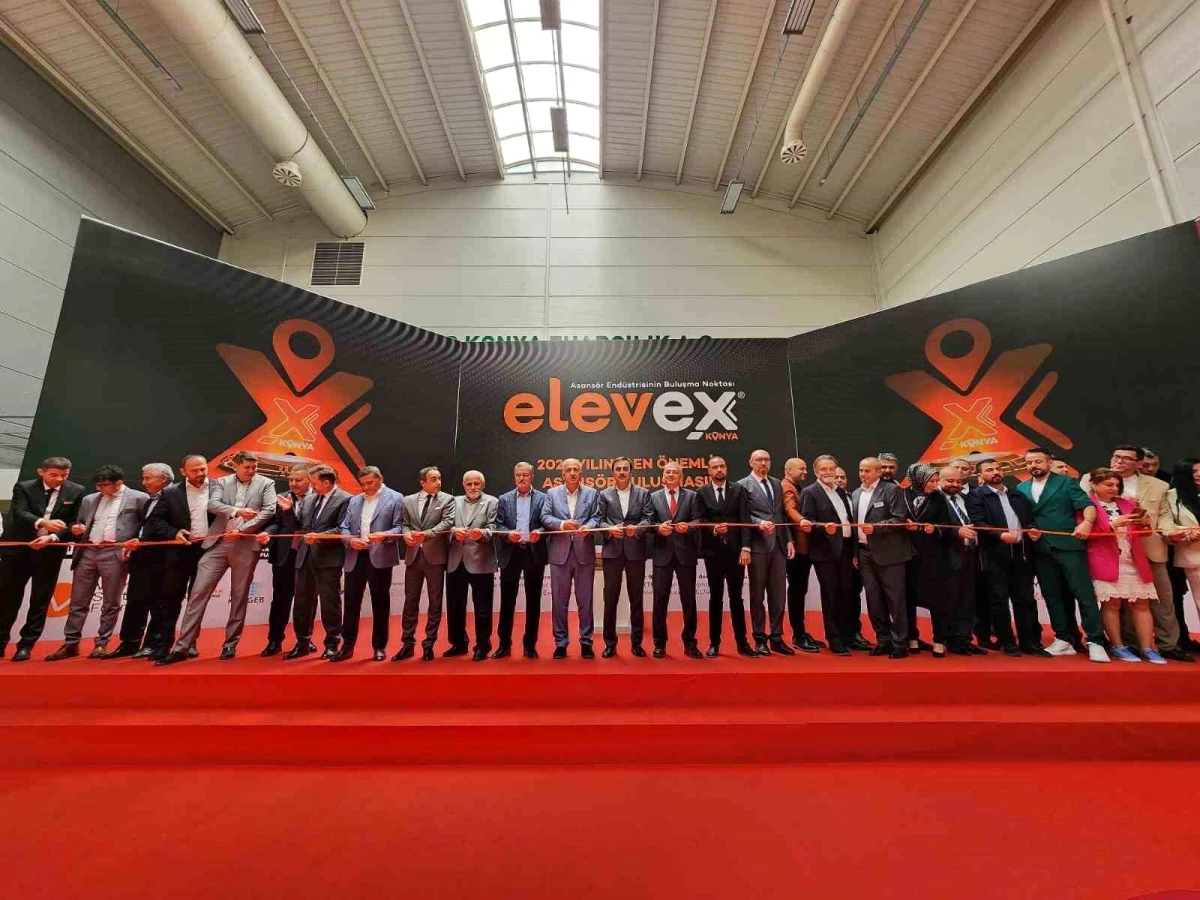 ELEVEX 2024 Asansör ve Teknolojileri Fuarı Konya\'da Açıldı