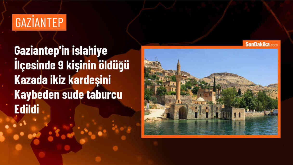 Gaziantep\'te kaza sonucu ikiz kardeşini kaybeden Sude Taşkın taburcu edildi