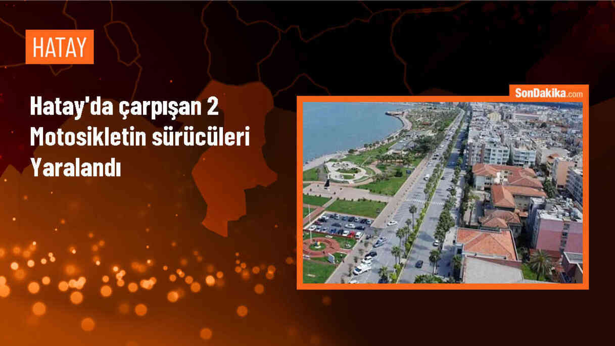 Samandağ\'da Motosiklet Kazası: 2 Kişi Yaralandı