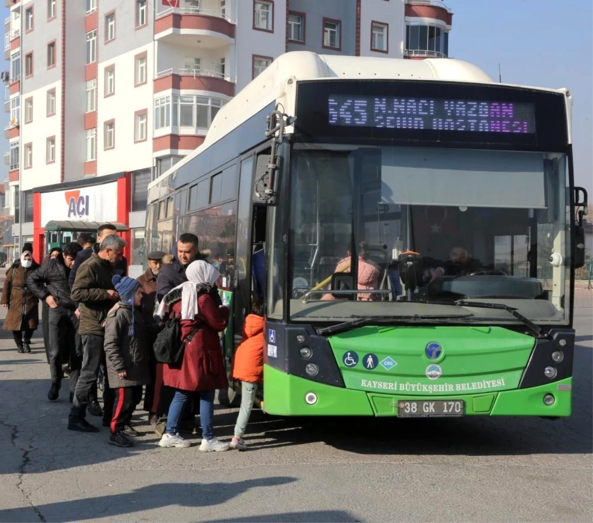 Kayseri\'de toplu taşıma ücret tarifeleri güncellendi