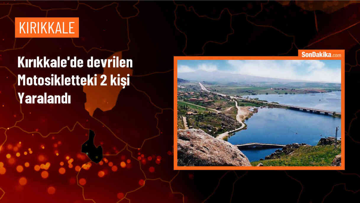 Kırıkkale\'de motosiklet kazası: 2 kişi ağır yaralandı