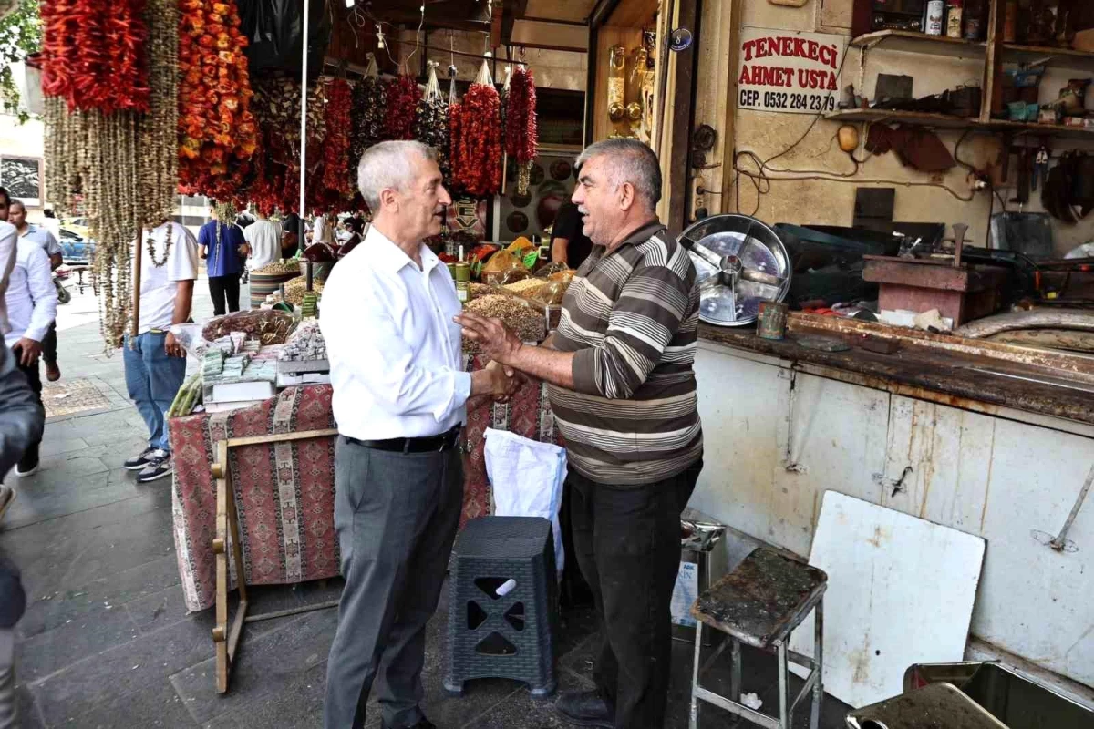 Şahinbey Belediye Başkanı Mehmet Tahmazoğlu Esnaf ve Vatandaşlarla Buluştu